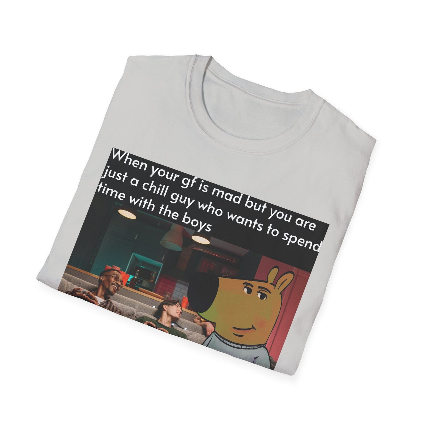 Funny Chill Guy T-Shirt - Perfect for Friends Gatherings