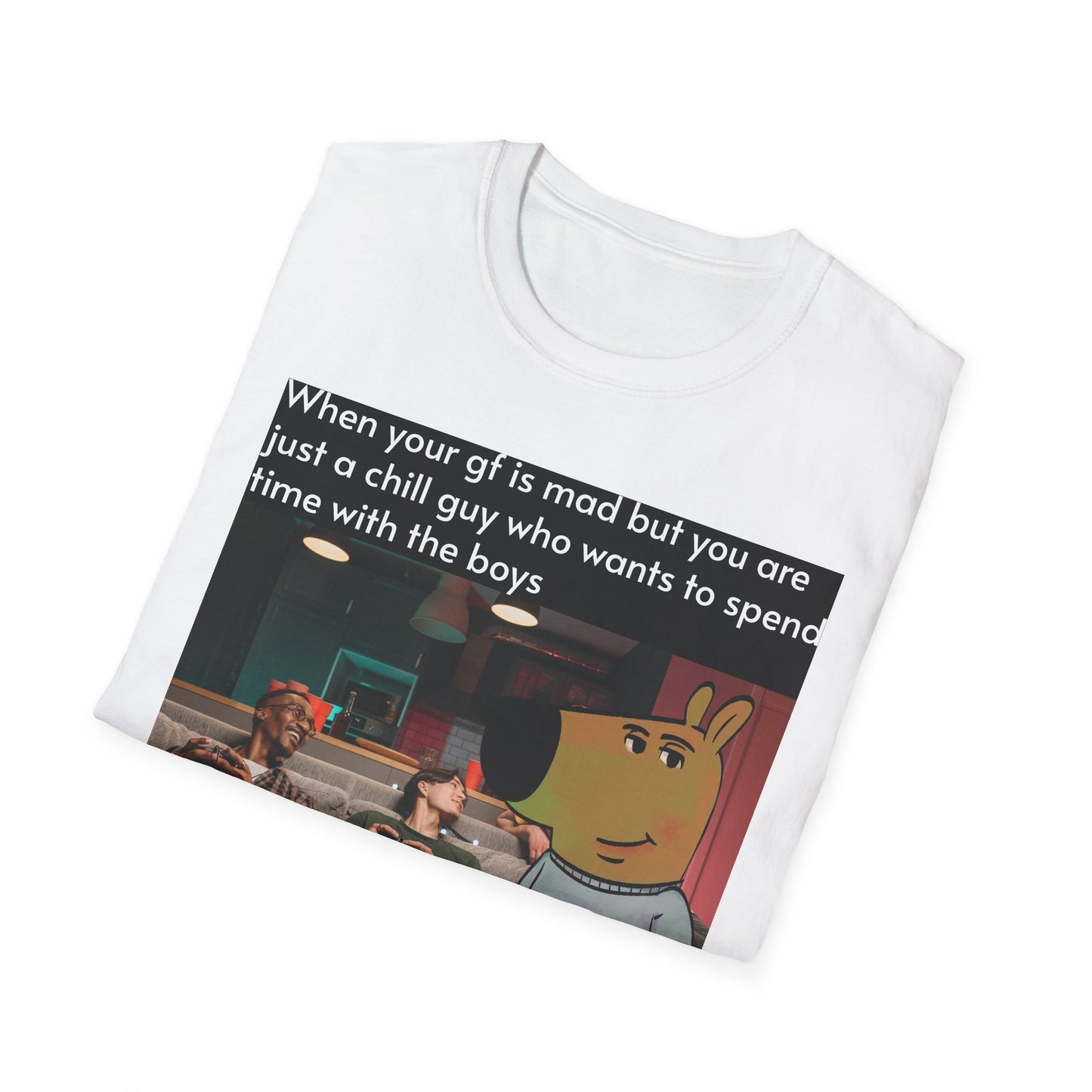 Funny Chill Guy T-Shirt - Perfect for Friends Gatherings